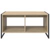 vidaXL Coffee Table Sonoma 80 x 50 x 40 cm Engineered Wood