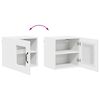vidaXL Kitchen Cabinet Kalmar White 40 x 31 x 40 cm Engineered Wood