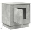 vidaXL Bedside Cabinet Concrete Grey 44 x 34.5 x 45 cm Engineered Wood