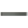 vidaXL Garden Raised Bed Powder-coated Steel 507x100x68 cm Grey