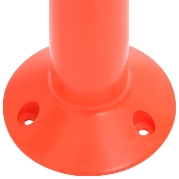 vidaXL Traffic Control Bollards 10 pcs 75 cm PE
