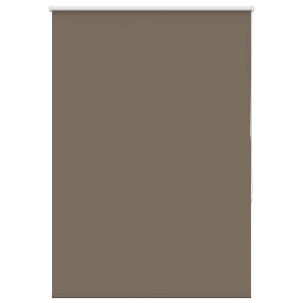 vidaXL Roller Blind Blackout Coffee 95x175 cm Fabric Width 90.7 cm Polyester