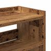 vidaXL Shoe Rack Old Wood 80x25x62 cm Engineered Wood