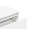 vidaXL Bedside Cabinet White 40x30x39 cm Engineered Wood