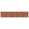 vidaXL Rug Rectangular Brown 100x500 cm Bamboo