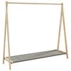 vidaXL Clothes Rack with Shelves 106x34x102 cm Bamboo