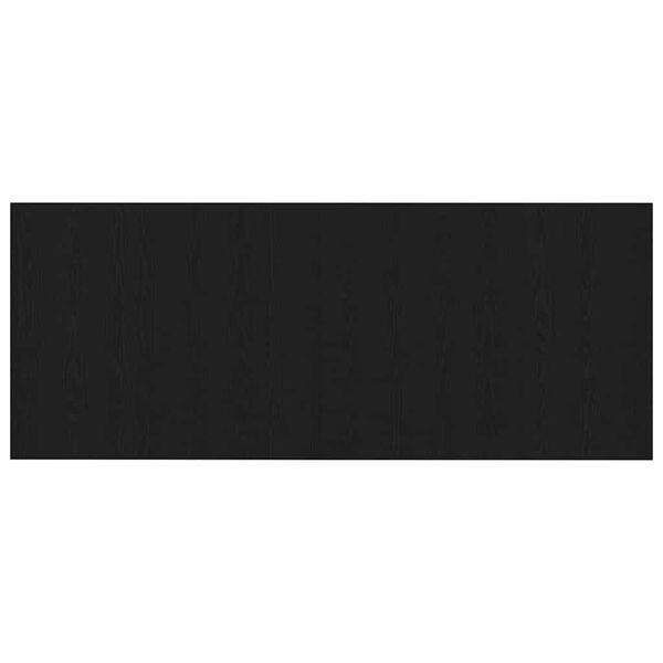 vidaXL Headboard Black oak 200 x 1,5 x 80 cm Engineered wood