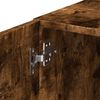 vidaXL Wall Cabinet Smoked Oak 80x42.5x40 cm Engineered Wood