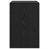 vidaXL Desk Black Oak 70 x 50 x 76 cm