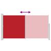 Patio Terrace Side Awning 160 x 300 cm Red