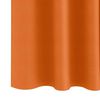 vidaXL Blackout Curtains with Rings 2 pcs Bright Orange 245 x 140 cm