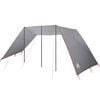 vidaXL Water Resistant Tarp -Person 302 x 240 x 240 cm Waterproof