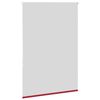 vidaXL Roller Blind Blackout Red 110x130 cm Fabric Width 105.7 cm Polyester