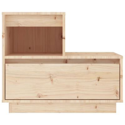 vidaXL Bedside Cabinets 2 pcs 60x34x51 cm Solid Wood Pine