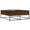 vidaXL Coffee Table Brown Oak 100x99x40 cm Engineered Wood