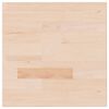 vidaXL Square Table Top 40x40x4 cm Untreated Solid Wood Oak