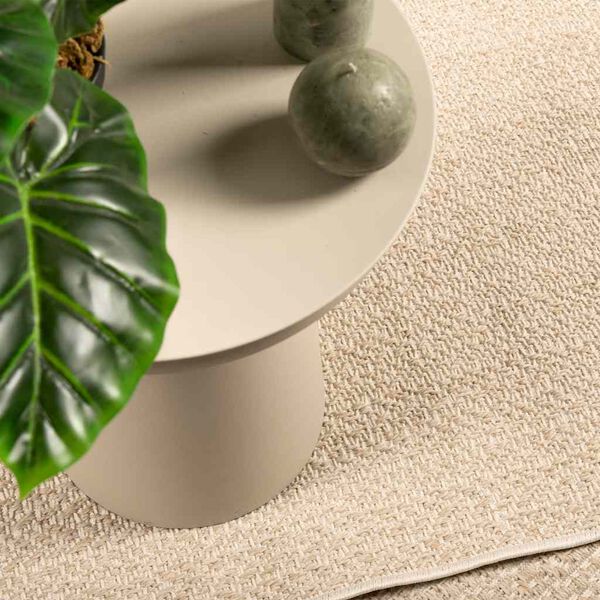 vidaXL Rug ZIZUR Beige 60x110 cm Jute Look Indoor and Outdoor