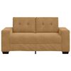 vidaXL Sofa Brown 160 x 77 x 82 cm Fabric
