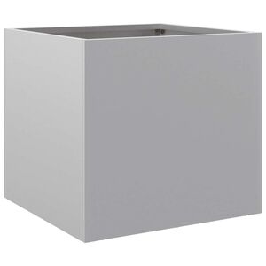 vidaXL Planter Silver 32x30x29 cm Galvanised Steel