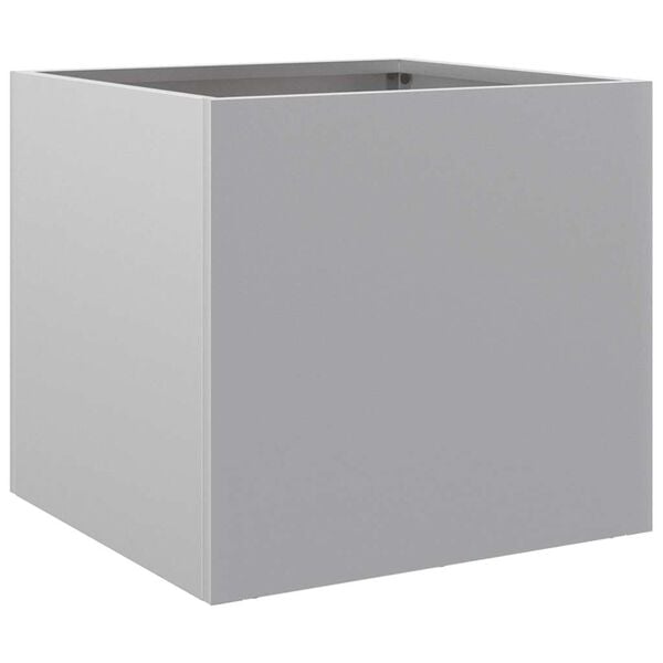 vidaXL Planter Silver 32x30x29 cm Galvanised Steel