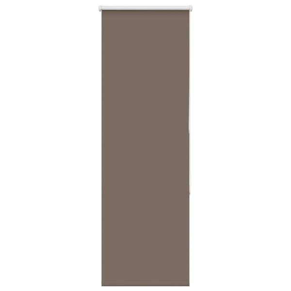 vidaXL Roller Blind Blackout Coffee 50x150 cm Fabric Width 45.7 cm Polyester