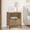 vidaXL Bedside Table Artisan oak 49 x 36 x 61 cm Engineered wood