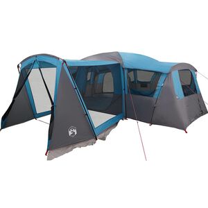 vidaXL Family Tent 20-Person 20-Person Blue and Grey