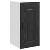 vidaXL Kitchen Cabinet with Storage Kalmar Black Oak 30 x 31 x 60 cm