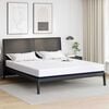 vidaXL Mattress White and Blue 180 x 200 cm Gel-Infused Foam