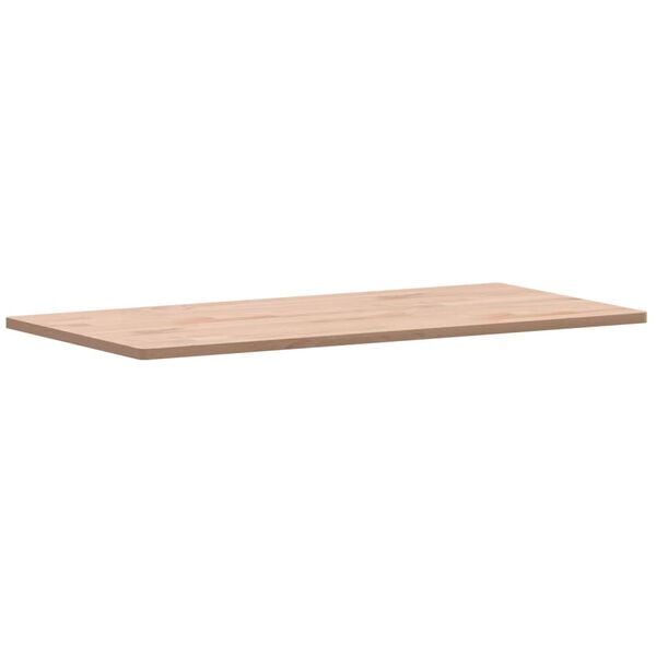 vidaXL Bathroom Countertop 100x50x1.5 cm Solid Wood Beech