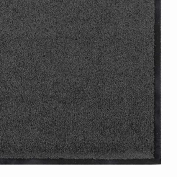 vidaXL Doormat Other Anthracite and Black 60 x 180 cm