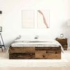 vidaXL Bed Frame without Mattress Old Wood 120x200cm Engineered Wood