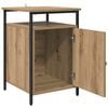 vidaXL Bedside Cabinet Artisan Oak 40 x 42 x 60cm Engineered Wood