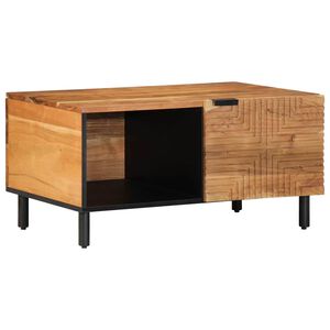 vidaXL Coffee Table 80x50x40 cm Solid Wood Acacia