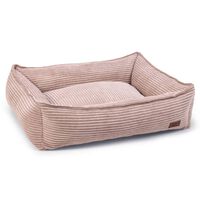 Designed by Lotte Dog Basket Ribbed Pink 80x70x22 cm