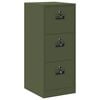 vidaXL File Cabinet Olive Green 44 x 50 x 106.5 cm Cold-Rolled Steel