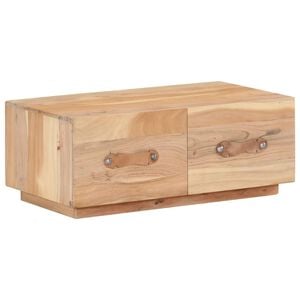 vidaXL Coffee Table 90x50x35 cm Solid Reclaimed Wood