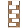 vidaXL Book Cabinet/Room Divider Artisian Oak 80x24x186 cm