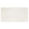 vidaXL Faux Sheepskin Rug Tafalla White 80 x 150 cm Polyester