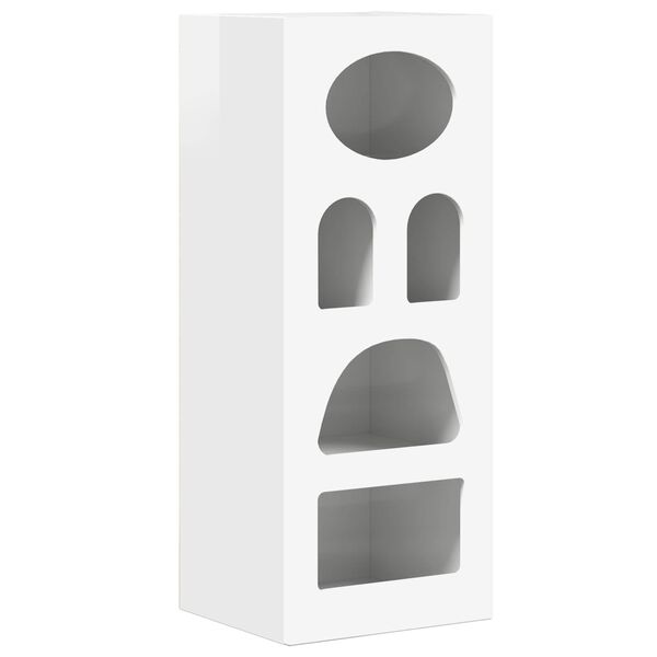 vidaXL Sideboard High Gloss White 40 x 35 x 100.5 cm Engineered Wood