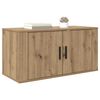 vidaXL Wall Mounted TV Cabinet Artisan oak 80 x 34.5 x 40 cm