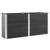 vidaXL Garden Raised Bed 200x50x91 cm WPC Grey