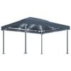 vidaXL Gazebo | Anthracite | Aluminium, Steel, Oxford Fabric with PA coating