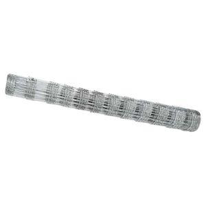 vidaXL Field Fence Silver