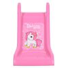 vidaXL Slide for Kids Foldable 111 cm Pink