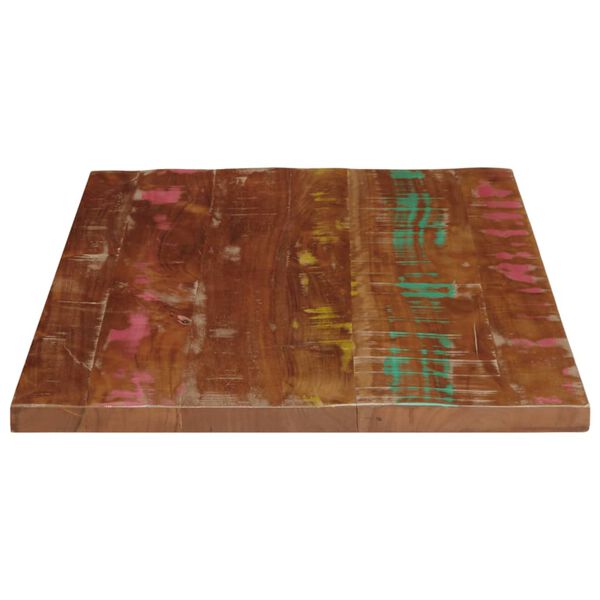vidaXL Table Top 80x50x3.8 cm Rectangular Solid Wood Reclaimed
