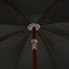 vidaXL Garden Parasol with Steel Pole 180 cm Anthracite