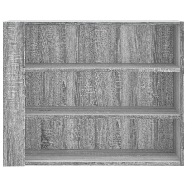 vidaXL Wall Cabinet Grey Sonoma 75x35x60 cm Engineered Wood