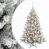 vidaXL Artificial Christmas Tree with Bauble 150 cm 150 LEDs