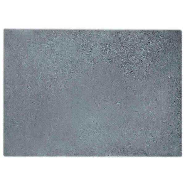 vidaXL Faux Rabbit Fur Rug Olite Anthracite 240 x 340 cm Polyester